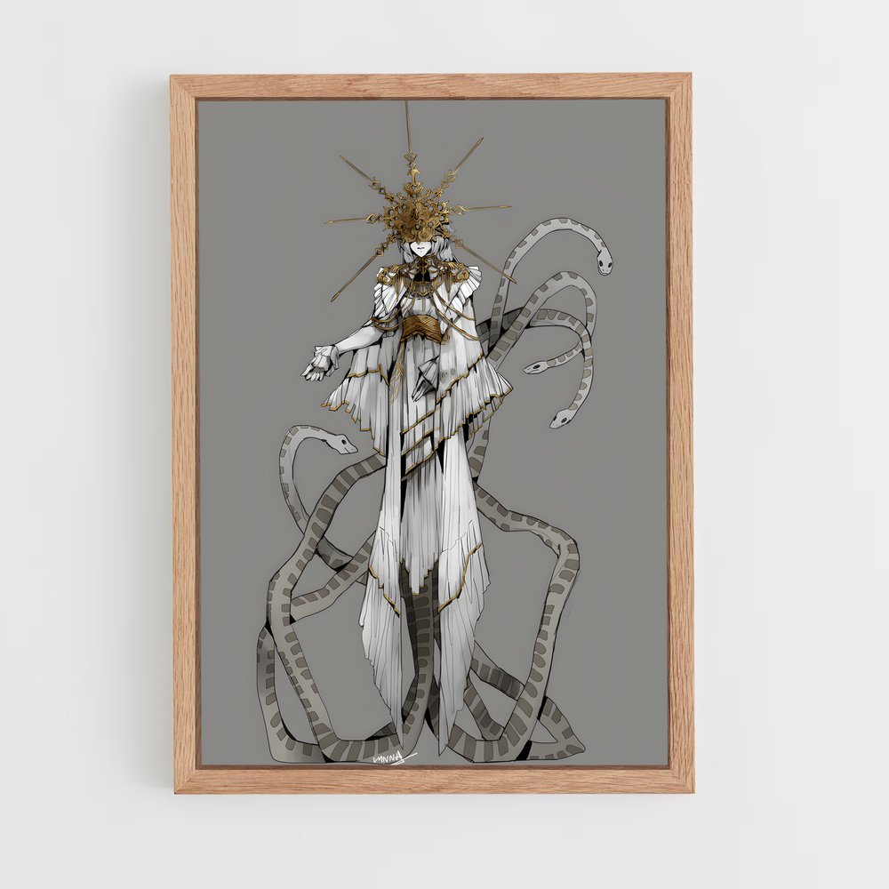 Poster Serpent de l'Âme – affiche Dark souls (vue 4)